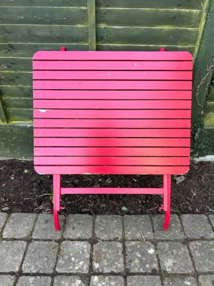 Photo of free Small garden table (Ballinteer) #3