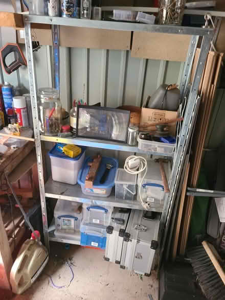 Photo of free Metal storage rack (Eltham SE9) #1