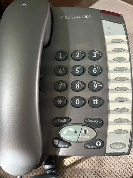 Photo of free BT Converse corded phone (Hanworth RG12) #2