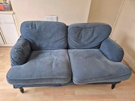 Photo of free 2 seater ikea sofa (Moss side M14) #1