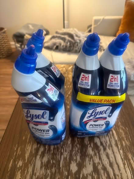 Photo of free 4 Lysol toilet cleaning gel (Green lake) #1