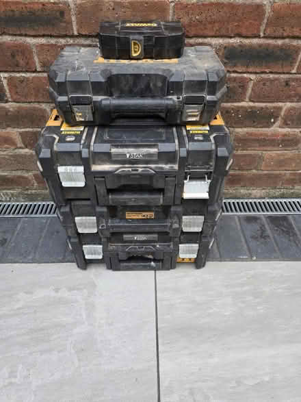 Photo of free DeWalt boxes (Chester CH1) #1
