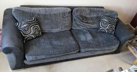 Photo of free Sofa with cushions (NR8 Taverham) #2