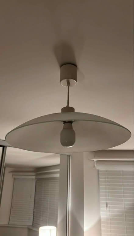 Photo of free 2x Ceiling Light shades (Newbury RG14) #1