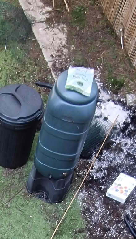 Photo of free Small water butt + stand + new tap (Bournemouth BH2) #1