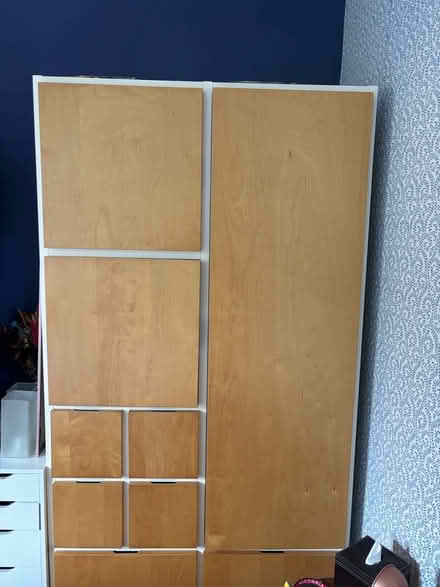 Photo of free Wardrobe - white and light oak (Didsbury M20) #1