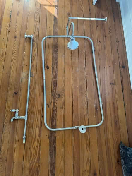 Photo of free Shower curtain for clawfoot tub (Laurel, MD) #2