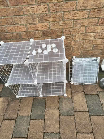 Photo of free Plastic coated steel buildable shelves unit (Brigg DN20) #2