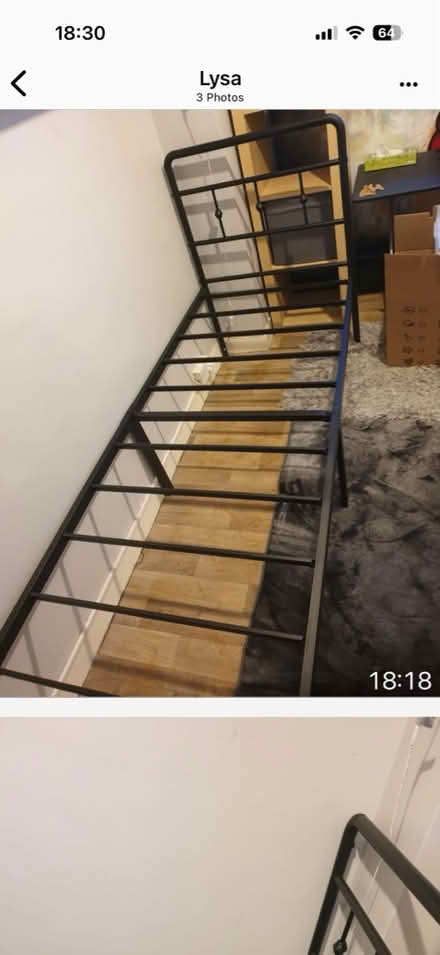 Photo of free Single bed frame (SM5) #1