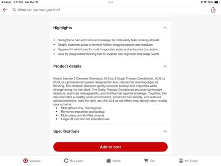 Photo of free NIOXIN 2 shampoo and conditioner (Near Rainbow and Stelling) #3