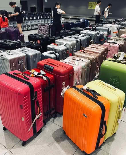 Photo of Suitcases - broken, unwanted, old (Crouch Hill) #1