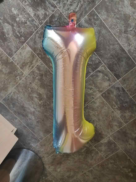 Photo of free Number 1 and 8 balloon (Chineham RG24) #2