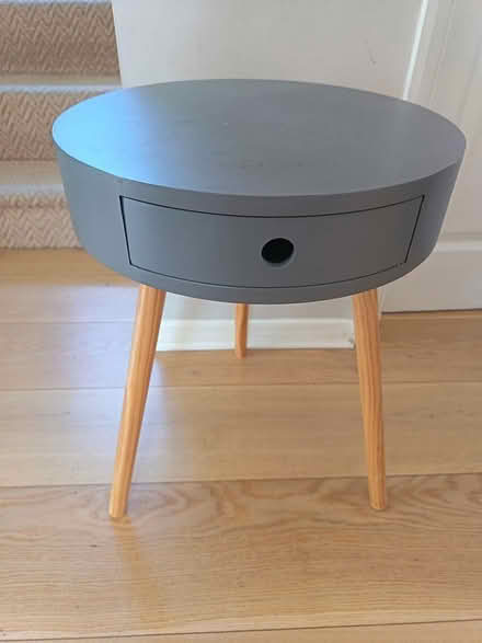 Photo of free Round bedside/side table (Tonbridge road,Maidstone) #1