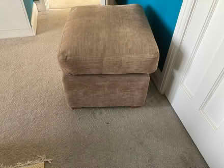 Photo of free Beige Ottoman (Hastings TN34) #2