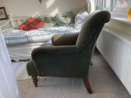 Photo of free Green Armchair (Hastings TN34) #1