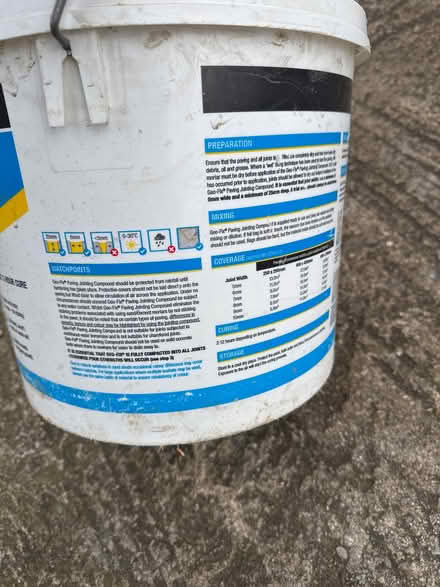 Photo of free Geofix paving joint compound (Risplith HG4) #2