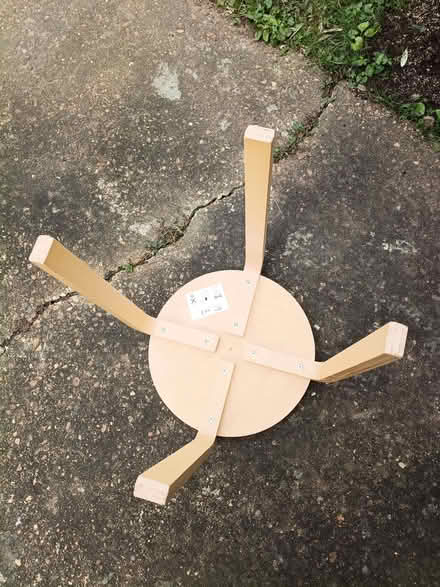 Photo of free IKEA light wood stool (Leigh Beck SS8) #3