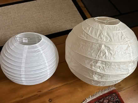 Photo of free Paper ceiling light shades (SG5) #1