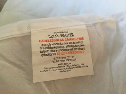 Photo of free Cushion inserts (Millhouses S7) #2