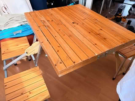 Photo of free Folding picnic table (Cheslyn hay WS6 7BN) #1