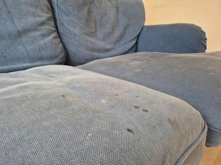 Photo of free 2 seater ikea sofa (Moss side M14) #3