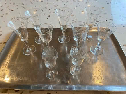 Photo of free Small Stemmed Cocktail Glasses (North Seattle (Roosevelt)) #1