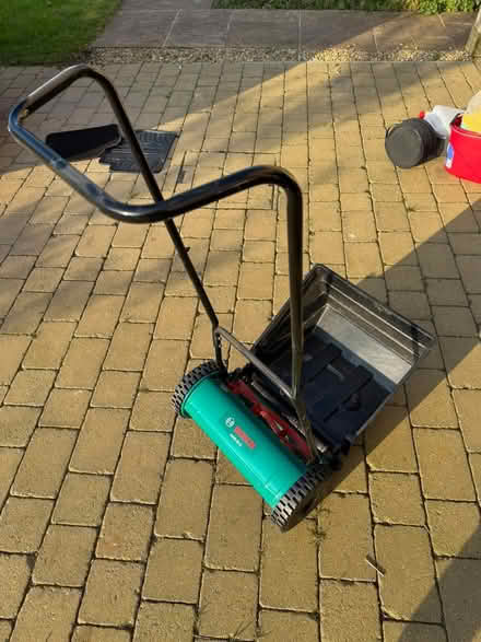 Photo of free Bosch push mower AHM 38G (Frampton on Severn GL2) #3