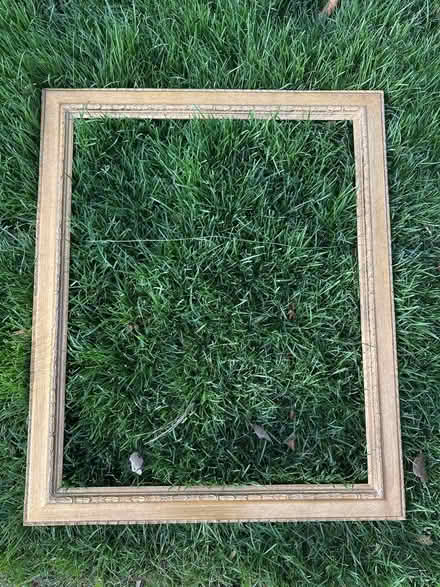 Photo of free Gold canvas frame (Falls Church, Va) #1