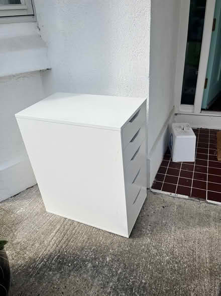Photo of free Small white chest of drawers (Churchtown) #2