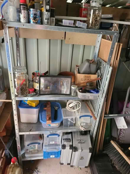 Photo of free Metal storage rack (Eltham SE9) #2