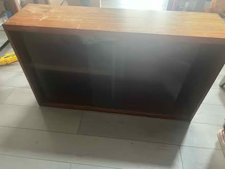 Photo of free Wooden Cabinet with Glass doors (Little Chell Lane ST6) #2