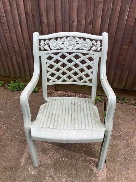 Photo of free Plastic chair (Hucknall NG15) #1