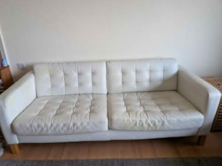 Photo of free IKEA 4-seater leather sofa (Hove) #2