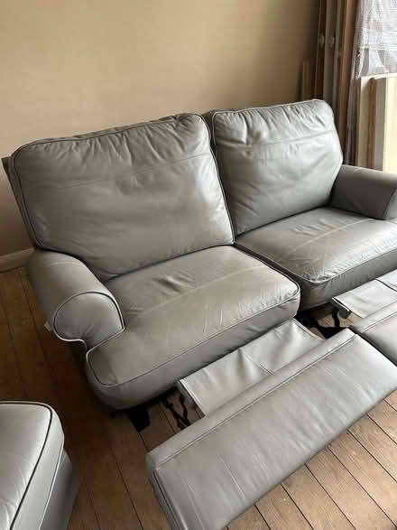 Photo of free Grey M&S Recliner Sofa (Crowborough TN6) #2