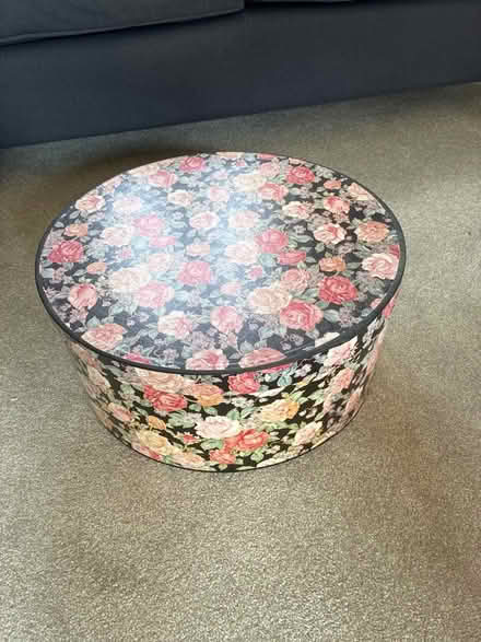 Photo of free Large hat box (Bodicote OX16) #1
