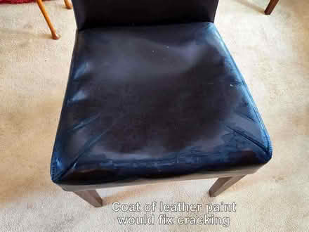 Photo of free 5 Leather Dining Chairs (Eaton NR4) #4