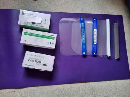 Photo of free Small selection of face masks/face shields/Nitrile gloves (Heeley S2) #1