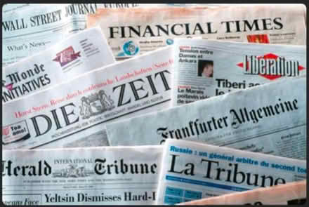 Photo of Old newspapers (BS7) #1