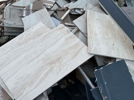 Photo of free Tile offcuts - beige (Hearthstone DE4) #1