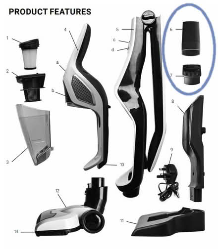 Photo of free Tools for Lakeland 2-in1 vacuum cleaner (Steventon OX13) #2