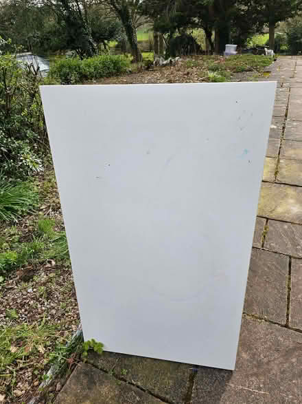 Photo of free White ikea table (small) or desk (Mortimers Cross HR6) #1