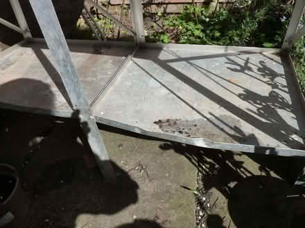 Photo of free greenhouse staging, aluminium, W 50cm , H 82cm ,L 58x2cm (Purley CR8) #2