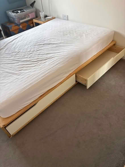 Photo of free IKEA double bed (Mandal) (Gwaelod-y-Garth (CF15)) #3
