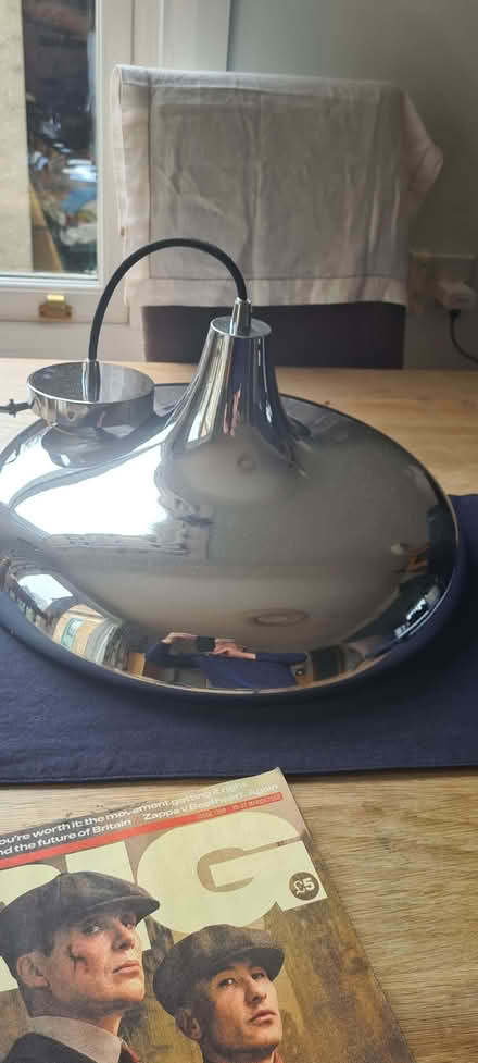 Photo of free Chrome pendant light fitting (North Town SL6) #1
