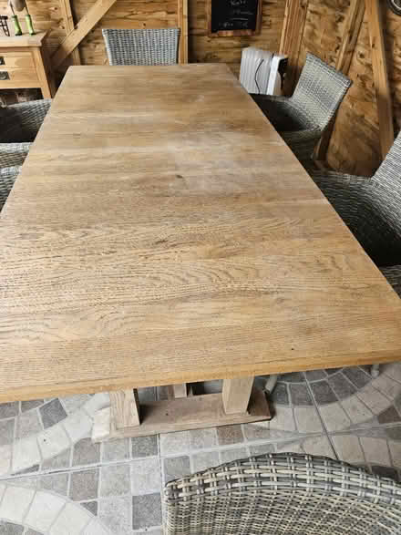 Photo of free Solid Oak Table (Rathfarnham) #4