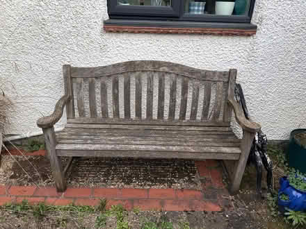 Photo of free Garden bench (Hayes, Middlesex) #1