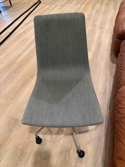 Photo of free Grey fabric desk chair (Armonk ny) #1