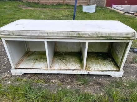 Photo of free Bench with cushion (Bradford on Avon BA15) #1