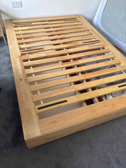 Photo of free IKEA double bed (Mandal) (Gwaelod-y-Garth (CF15)) #1