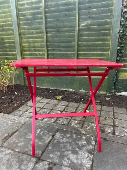 Photo of free Small garden table (Ballinteer) #1